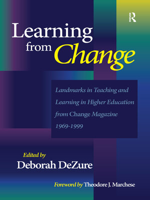 cover image of Learning from Change